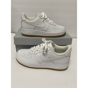 Nike Air Force 1 Low '07 White Gum Men's 7.5  Women’s 9 New -DJ2739-100